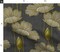 Art Decor Poppy Vintage 1920S Poppies Yellow Grey Antique Floral Botanical Custom Printed Fabric by Spoonflower Various Fabrics by the Yard or Fat Quarter